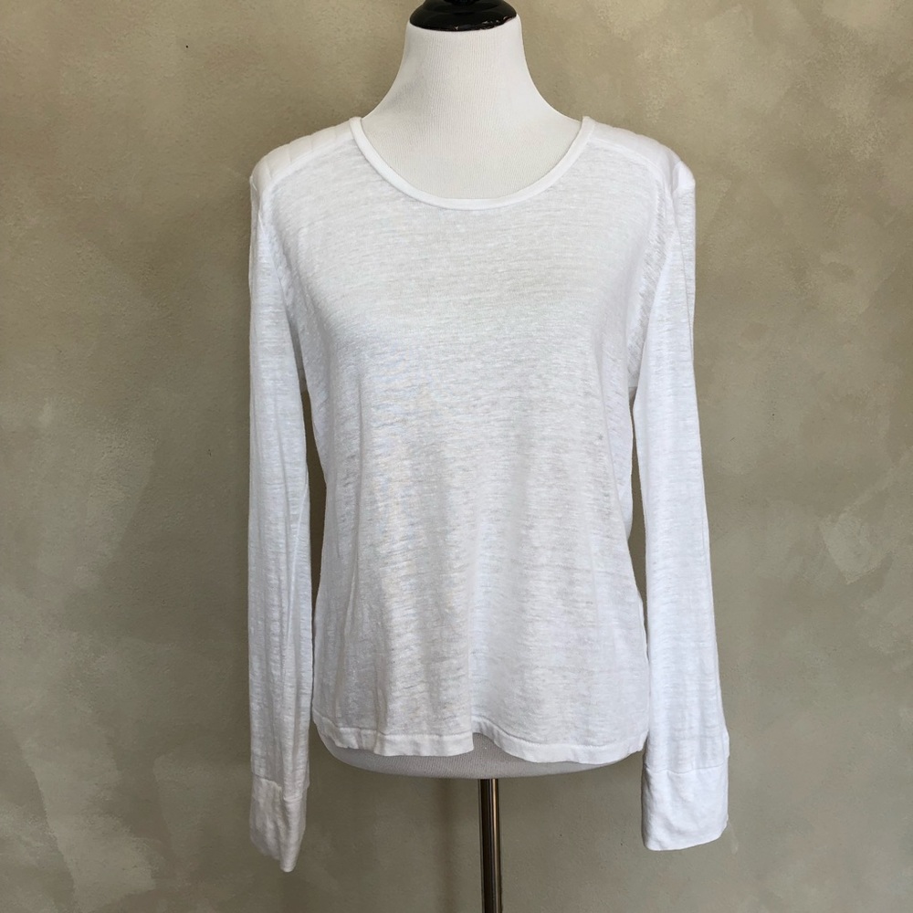 Joe’s Jeans long sleeve linen top